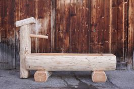 Brunnentrog mit Splint – mit Brunnenstock