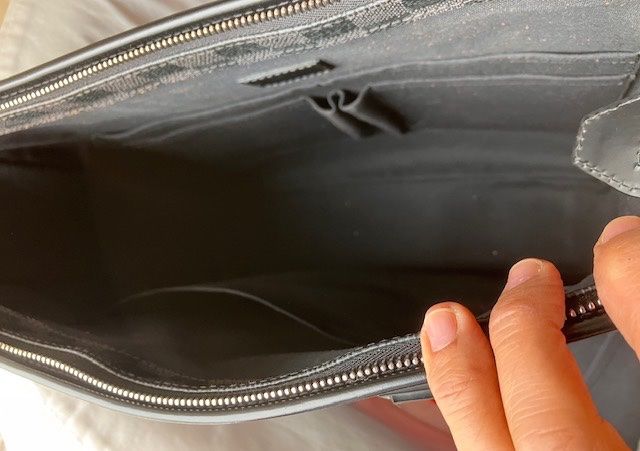Louis Vuitton Borse: LOUIS VUITTON TADAO PM Damier Graphite – Usato da Wolfhausen venduto da samcun 3
