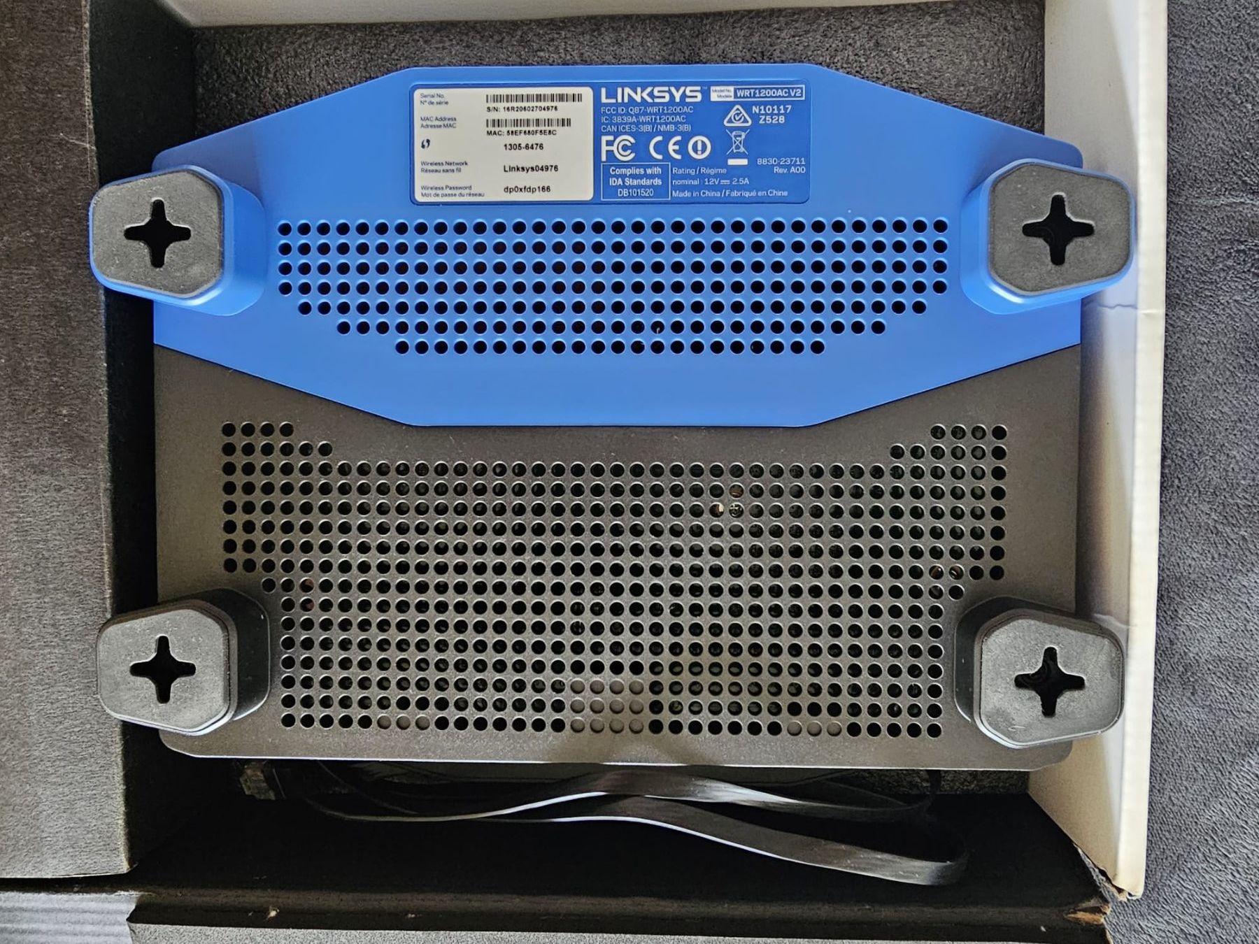 Linksys Modems & Router: Linksys WRT1200AC – Neu (gemäss Beschreibung) aus Zürich von TheFastestMilkman 1