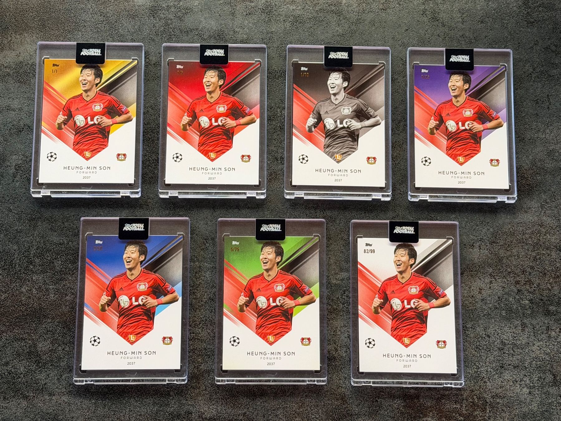 Topps Sammelbilder & Trading cards: Heung-Min Son Topps Rainbow inkl. 1/1 – Neu (gemäss Beschreibung) aus Kaiseraugst von 420n