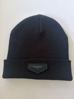Givenchy Mütze schwarz Wolle Acryl guter Zustand