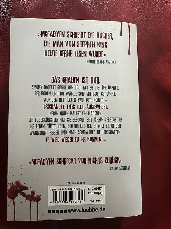 Libri: Cody Mcfadyen - Der Todeskünstler – Usato da Salouf venduto da 4pa_kfr7 1