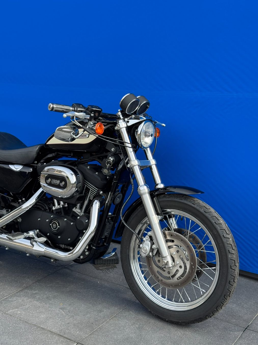 Harley-Davidson Chopper: HARLEY-DAVIDSON XL 1200 R Roadster ab MFK – Usato da Escholzmatt venduto da Wikinger11 1