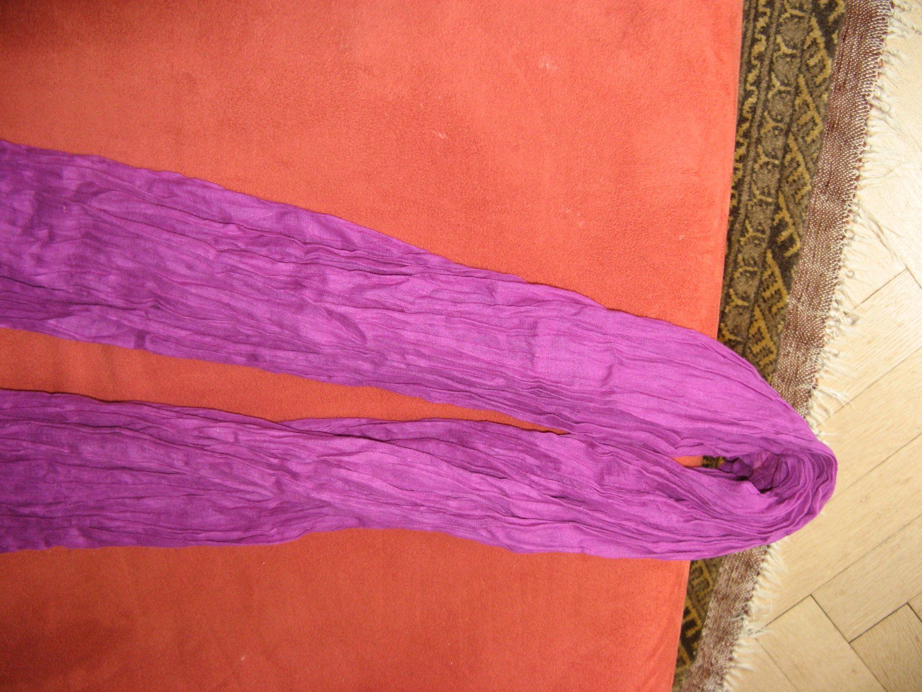 Foulard & Sciarpe: Fuchsia Schal aus Indien – Nuovo (secondo la descrizione) da Zürich venduto da apil 2
