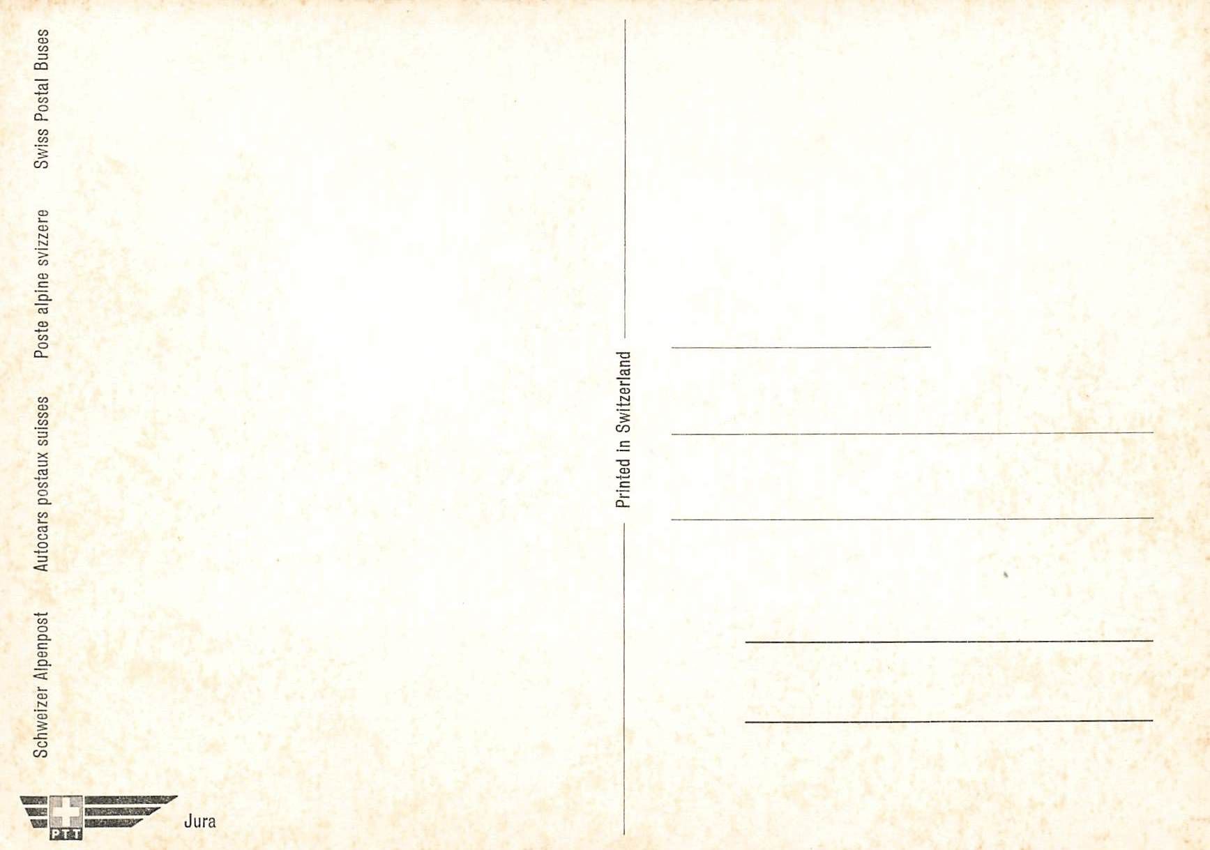Cartoline postali: Poste alpine svizzere Jura postauto – Usato da Biasca venduto da Blenio71 1