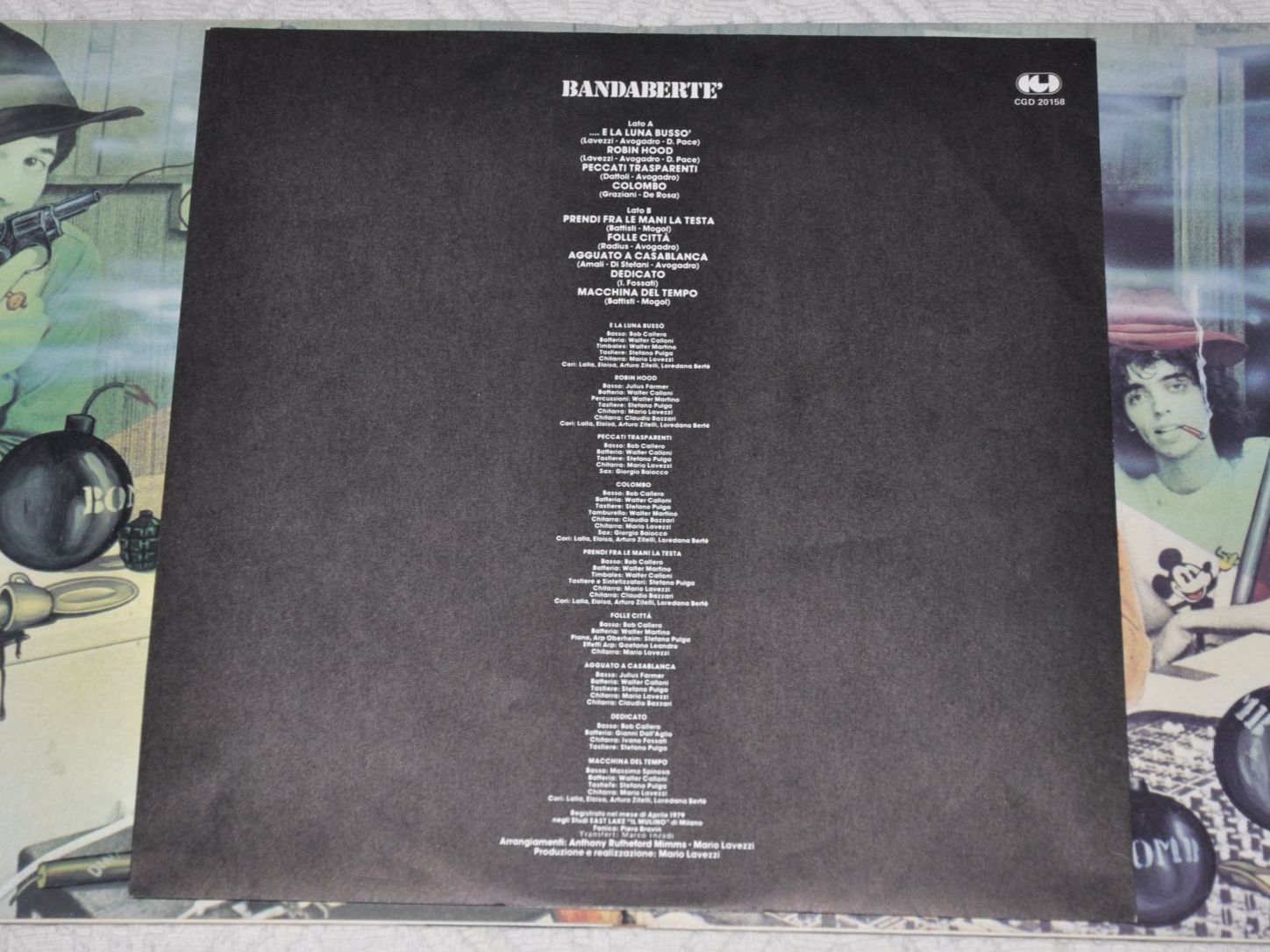 Vinyles: LP Loredana Berte' - Bandaberte' – D'occasion à Boll par Theodora15 3