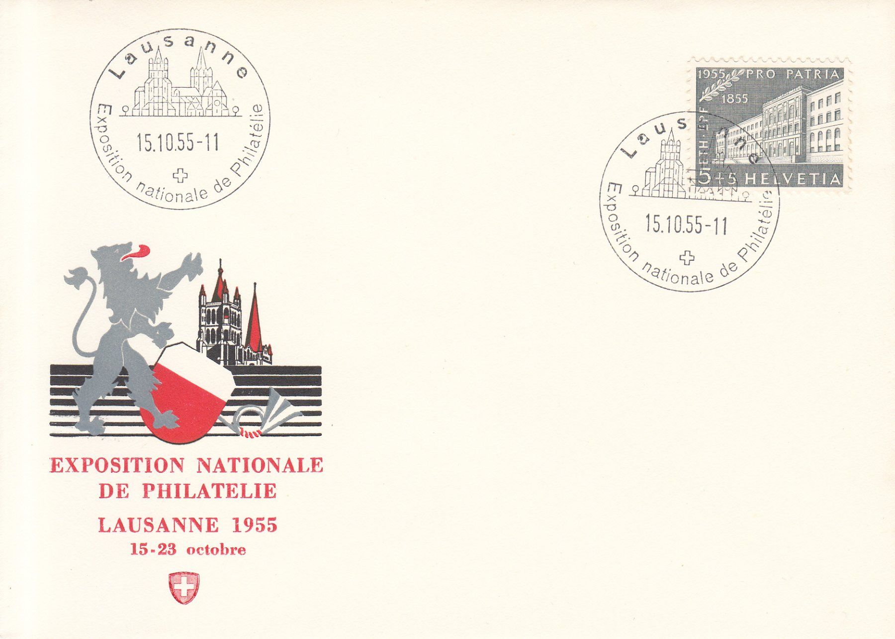 Tutti i francobolli: Sonderstempel S. 397 Lausanne 1955 – Usato da Bürglen TG venduto da StampGraf