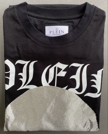 T-Shirt PHILIPP PLEIN, Grösse 4XL, mit Strass-Steinchen, NEU