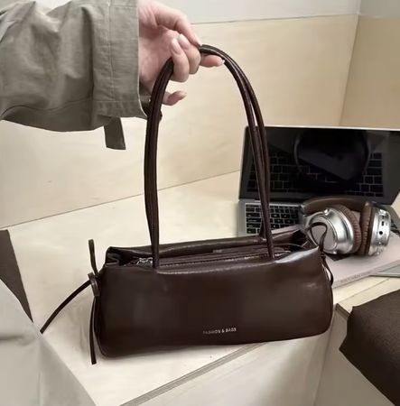 Sac à main Fashion & Bags marron forme allongée neuf