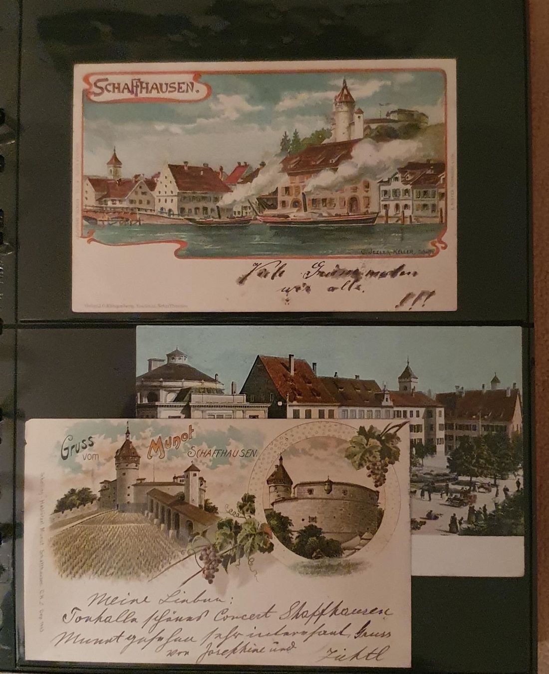 Cartoline postali: Ansichtskarten Sammlung Schaffhausen – Nuovo e nell'imballaggio originale da Kreuzlingen venduto da Rschweiz1
