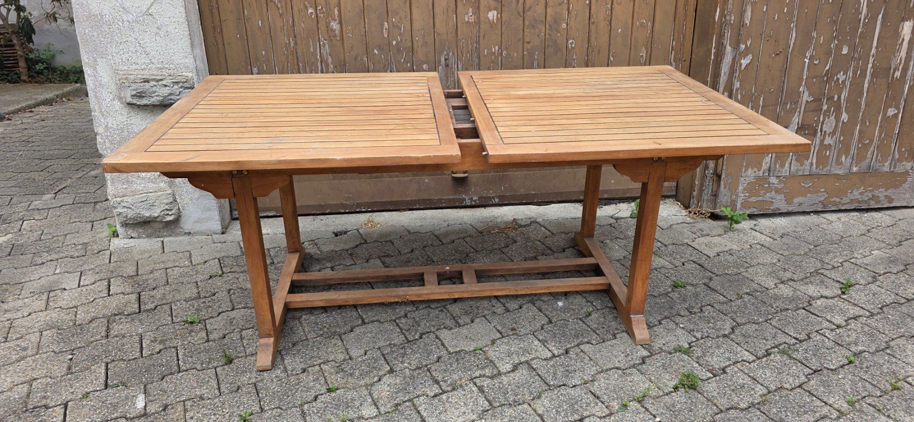 Tavoli: Teak Holz Tisch ausziebar – Usato da uezwil venduto da msc_8bh6 1