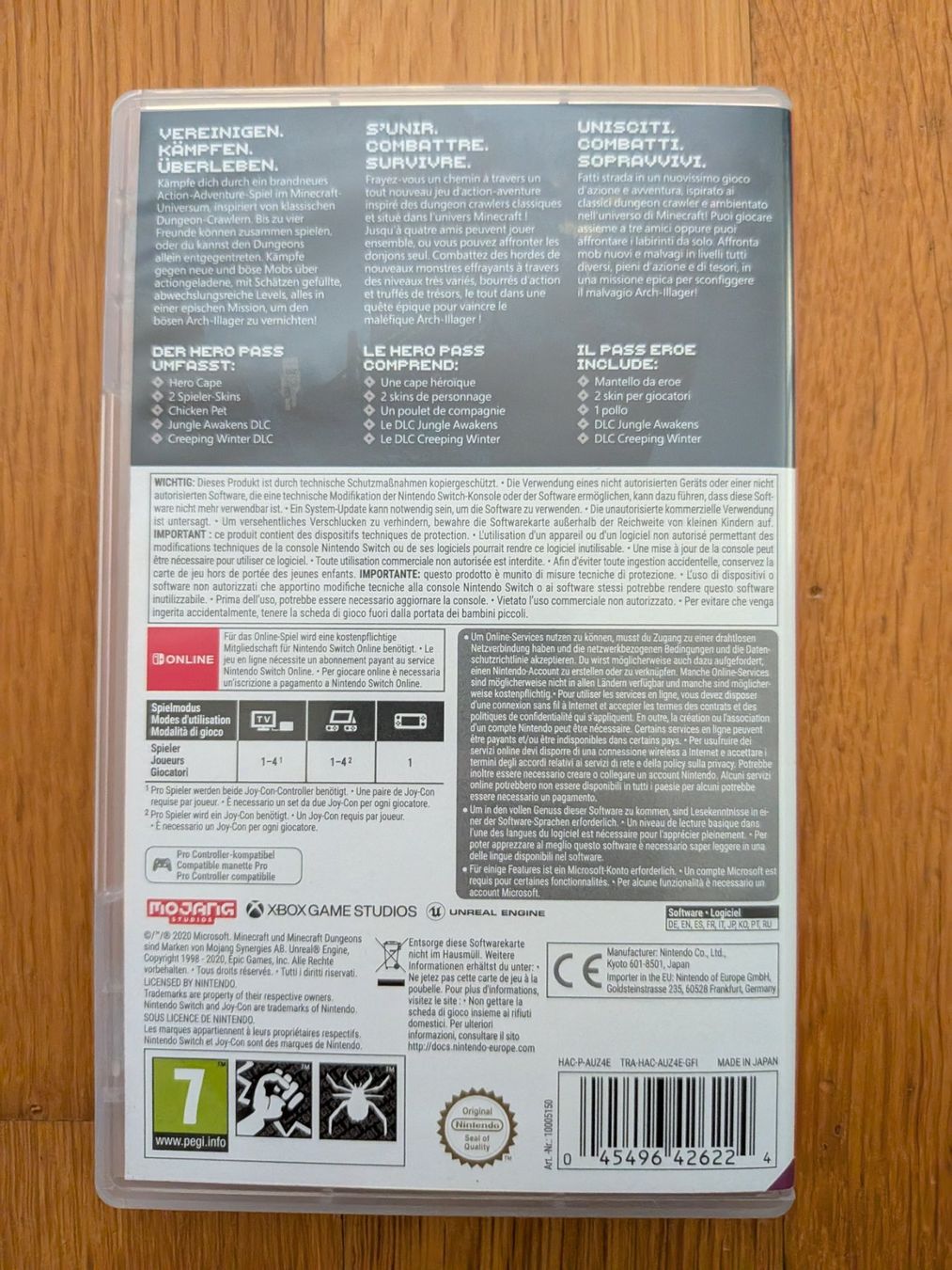 Nintendo Spiele: Minecraft Dungeons Hero Edition - Nintendo Switch – Gebraucht aus Zürich von jabo22 1