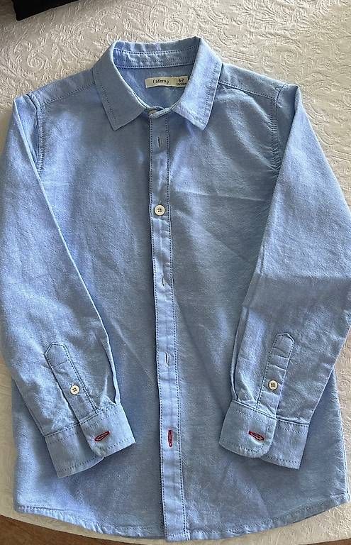 Camicie, T-shirt & Polo: Camicia sfera 100% cotone taglia 6-7 anni – Usato da Tesserete venduto da l_m_n67r