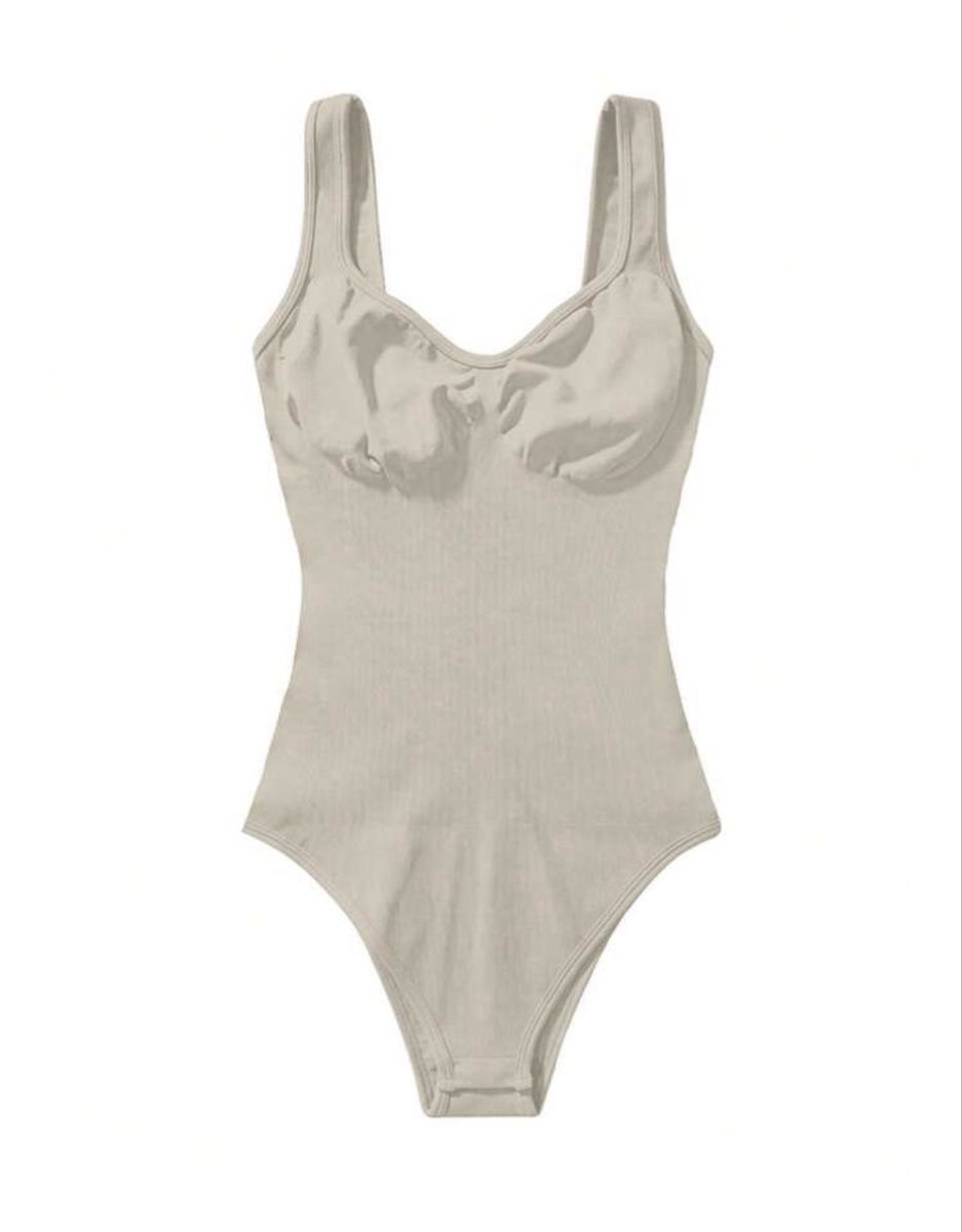 Tops: Beige Seamless Shapewear Bodysuit 🤍✨ – Neu und originalverpackt aus Zürich von onlyifashion 3