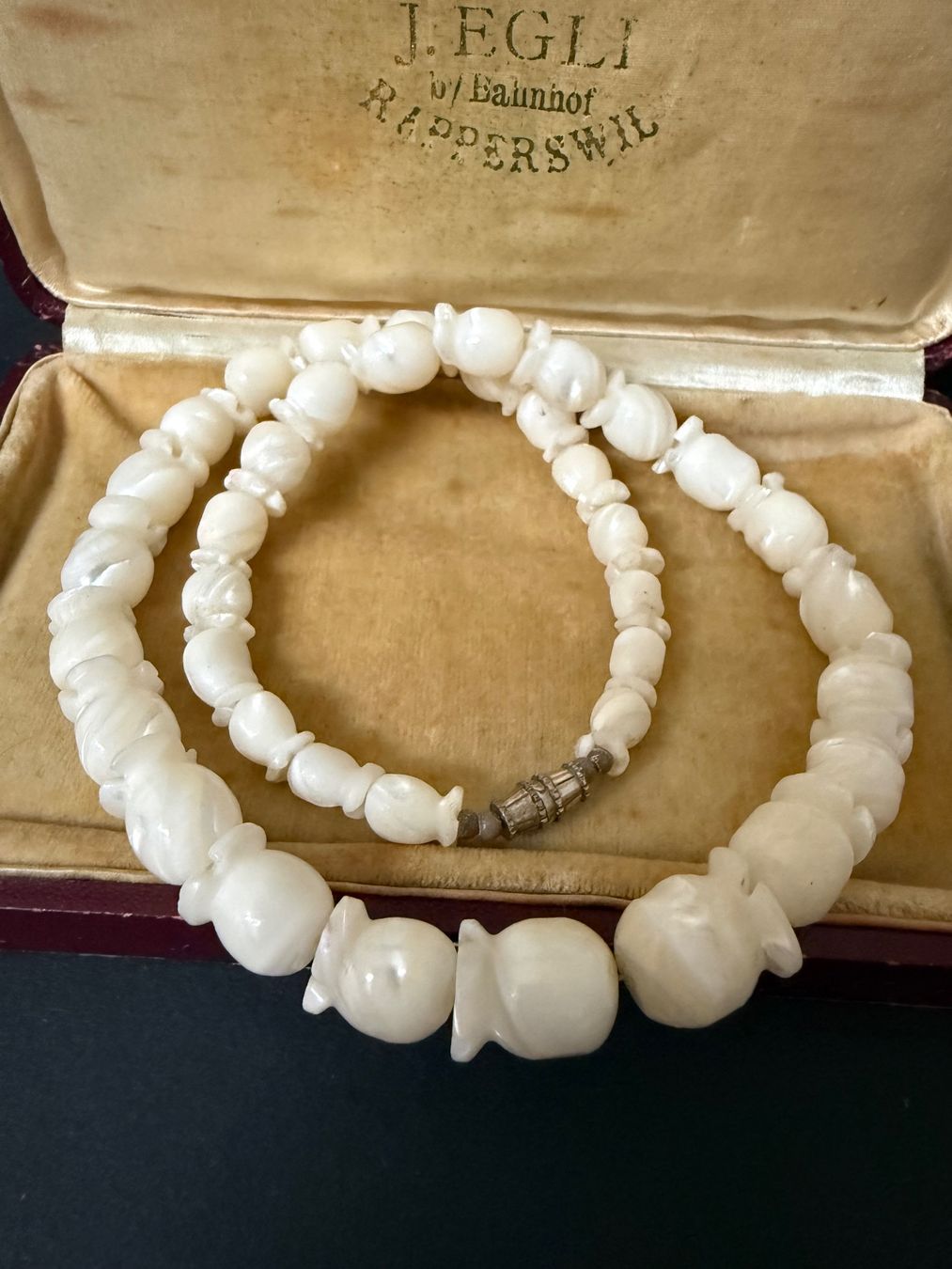 Catenine: Antike Perlmutt Kette – Usato da Spiegel b. Bern venduto da Rogger72 4