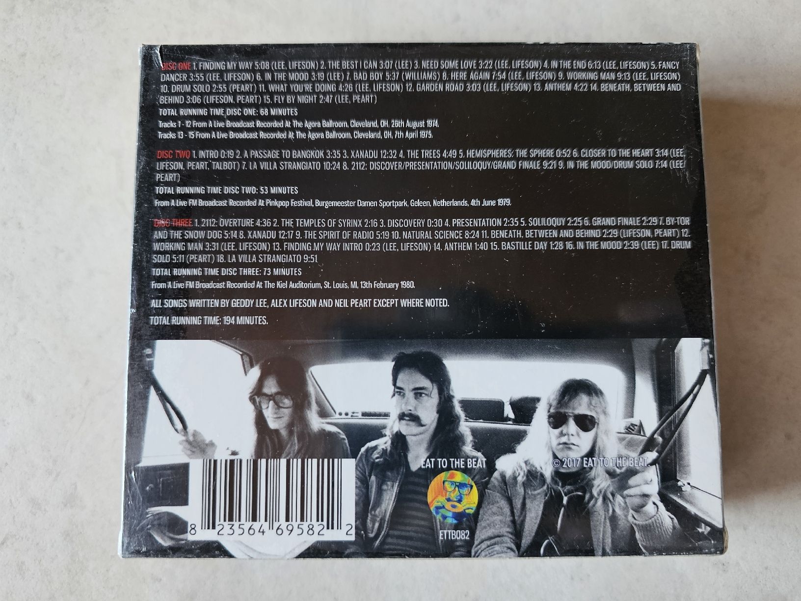 CD: Rush  -  Transmission Impossible / 3 CD Box Fabrikneu – Nuovo e nell'imballaggio originale da Schneisingen venduto da backstore24 1