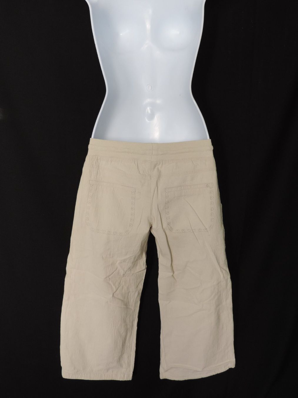 Hosen: pantacourt vero moda beige – Gebraucht aus Genève von Axelle333 8