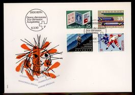 1990, FDC, Sonderpostmarken I (Nr. 785–788)