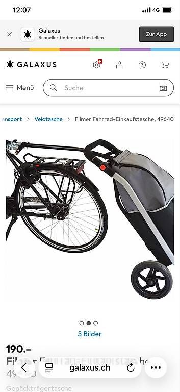 Anhänger: Carrello per bicicletta – Neu (gemäss Beschreibung) aus Minusio von amonte 2