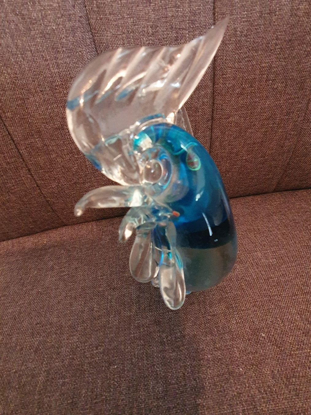 Murano Statuette: Murano Hahn – Usato da Klingnau venduto da Fee1960 1