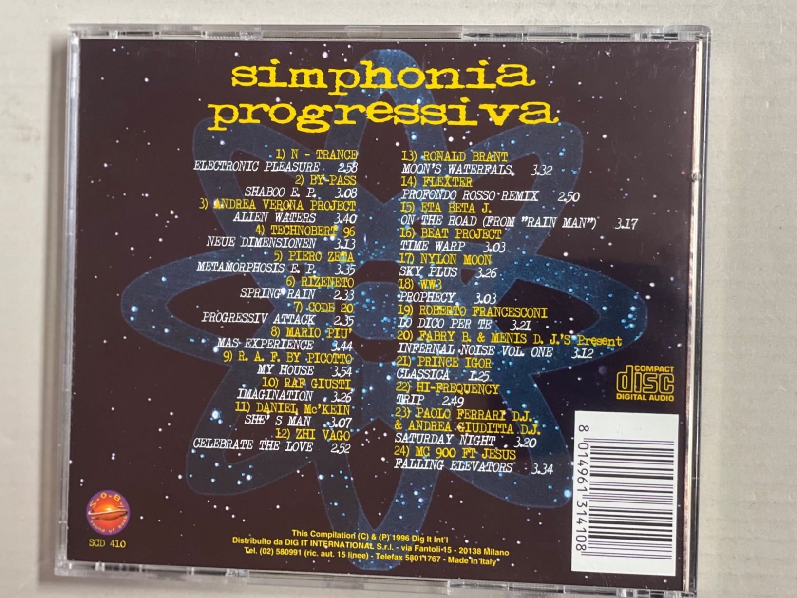 CD: Simphonia Progressiva - Early Electronic - RAR – Usato da Muri b. Bern venduto da AdidasCollector 1