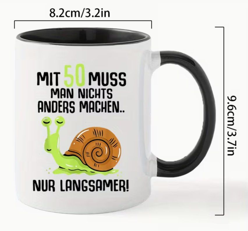 Tazze: Tasse mit 50 ... Geburtstag Geschenk – Nuovo e nell'imballaggio originale da Dintikon venduto da Vexi 1