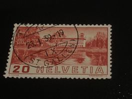 BIT Gebäude ZNr. 211 1938 Vollstempel St. Gallen
