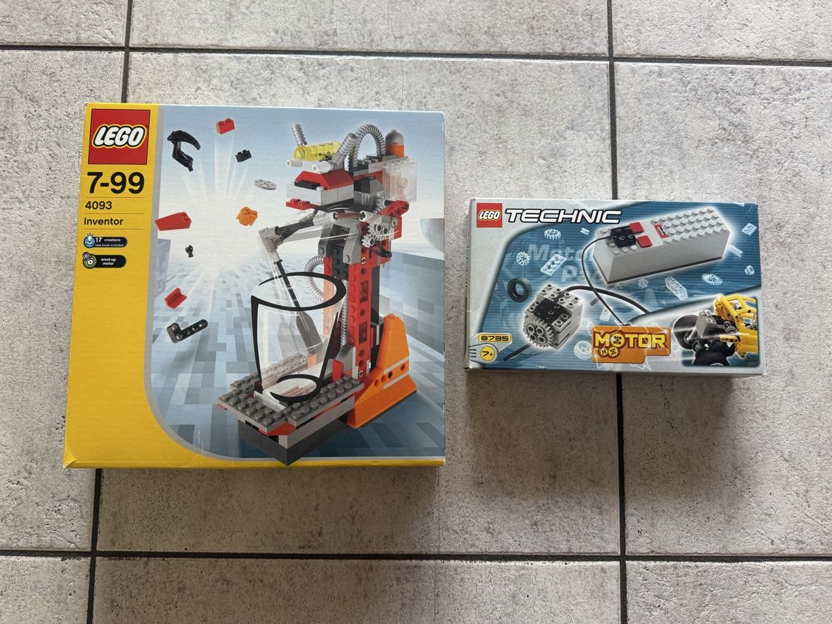 Lego Kit di costruzioni: Lego 4093 & 8735 mit Motoren – Usato da Kaiseraugst venduto da 420n 4