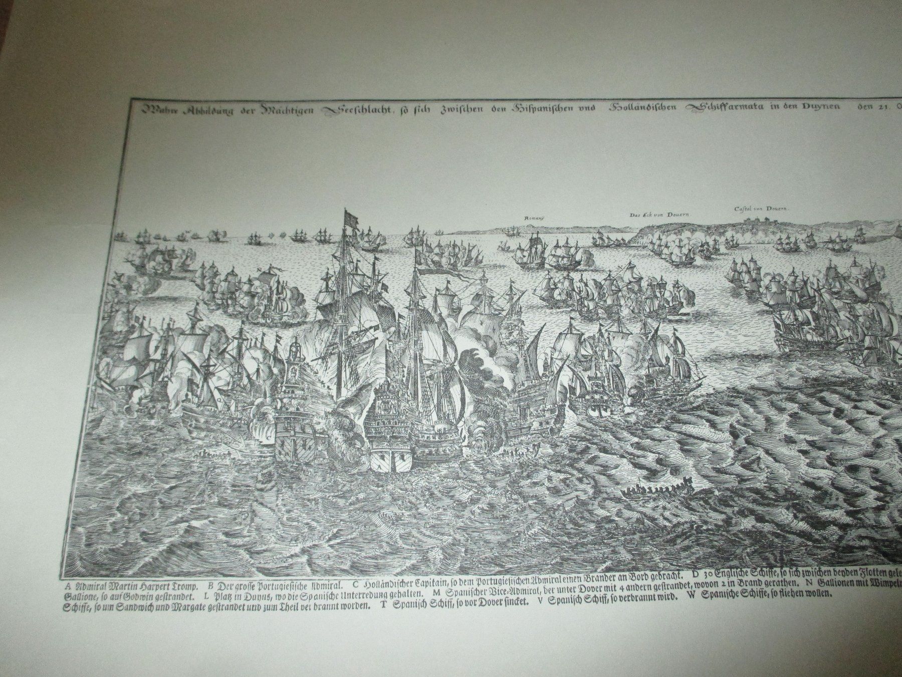 Incisioni: Seeschlacht in den Duynen 1639 – Usato da Flims - Dorf venduto da Stagediver 1