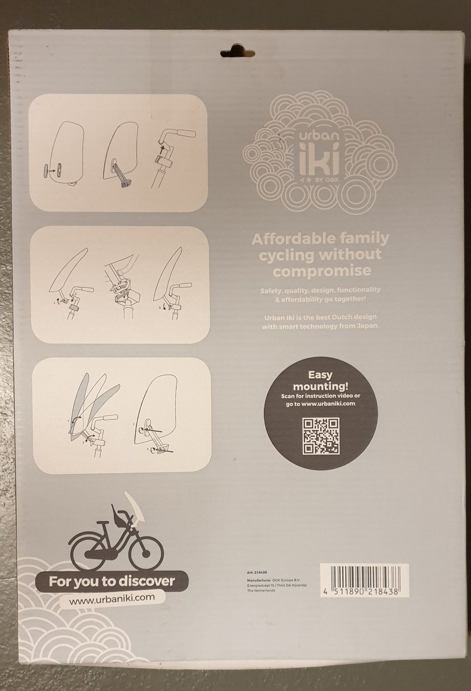 Pezzi di ricambio: Windschutz Urban Iki mit Adapter – Usato da Duebendorf venduto da Mauxus 1