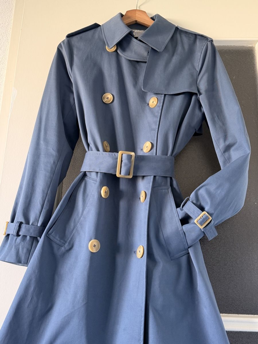 Massimo Dutti Mäntel: Trench-coat Massimo Dutti bleu taille S – Neu (gemäss Beschreibung) aus Bulle von LeMoleson 2