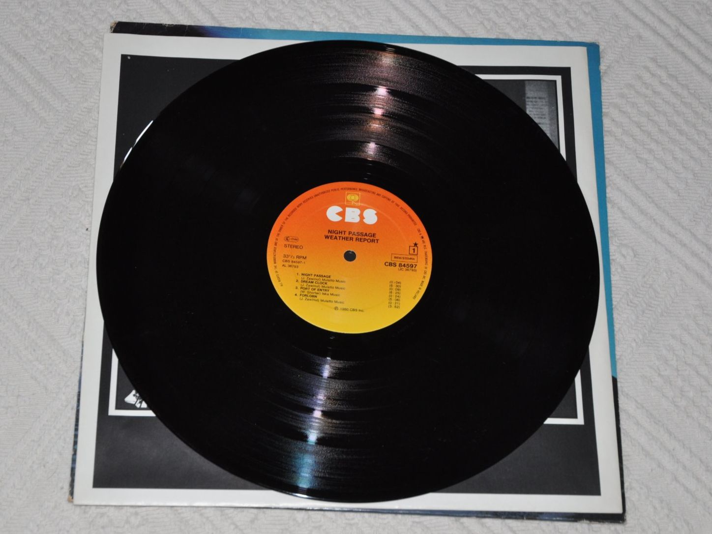 Dischi in vinile: LP Weather Report - Night Passage – Usato da Boll venduto da Theodora15 4
