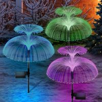 Solar leuchten Garten Feuerwerk 7-Farben lampen  RGB LED