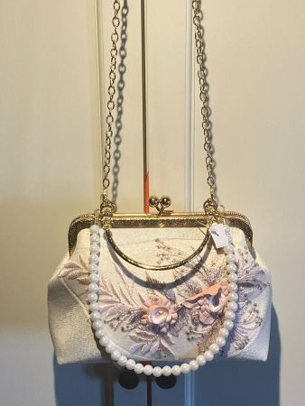 TASCHE-CLUTCH DAMEN-VINTAGE-SHABBY CHIC