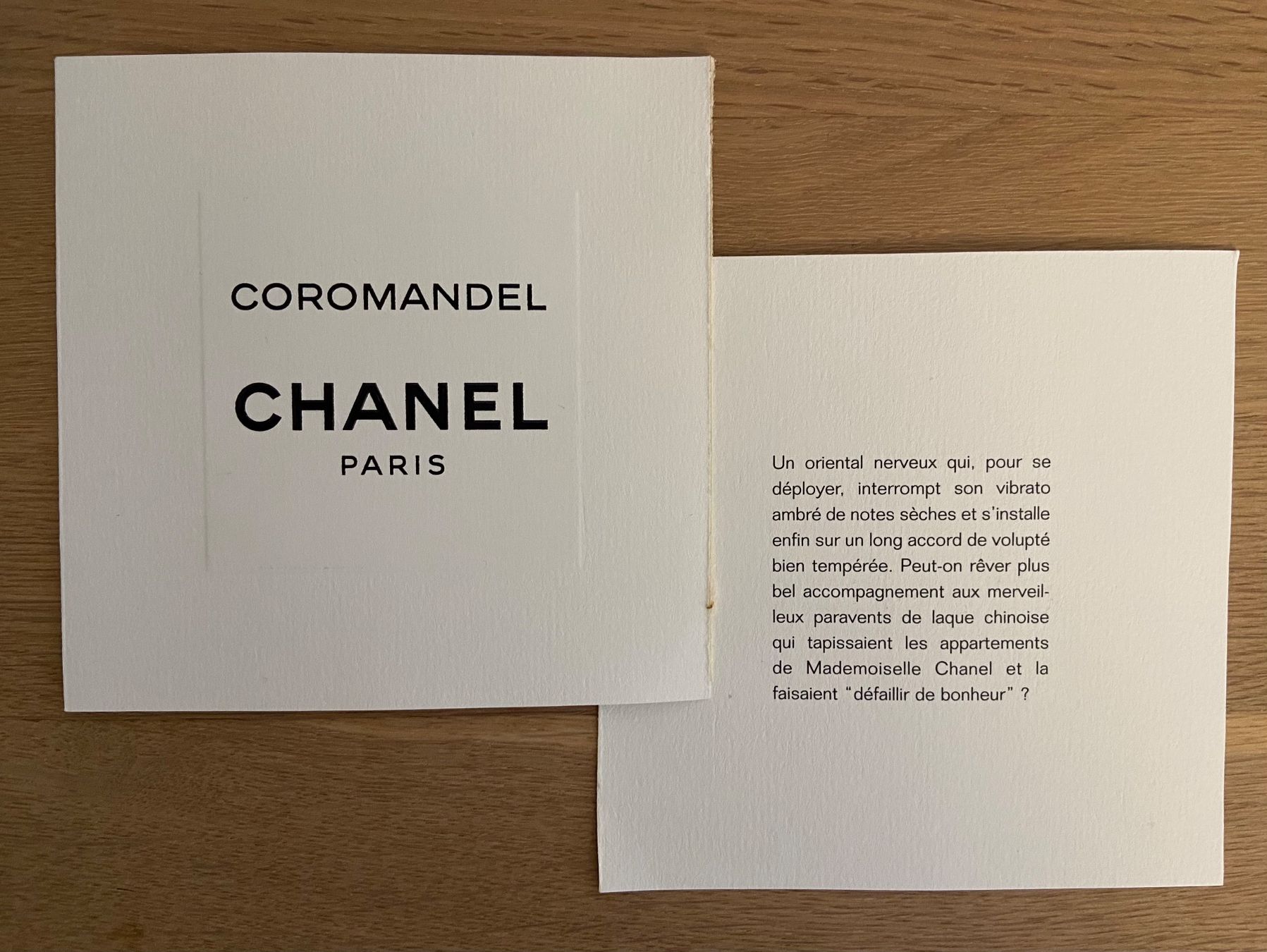 Chanel Profumi & Eau de Toilette: CHANEL Les Exclusifs Coromandel Miniature Batch 2016 PLEIN – Nuovo (secondo la descrizione) da Genève venduto da kik_8jd6 4