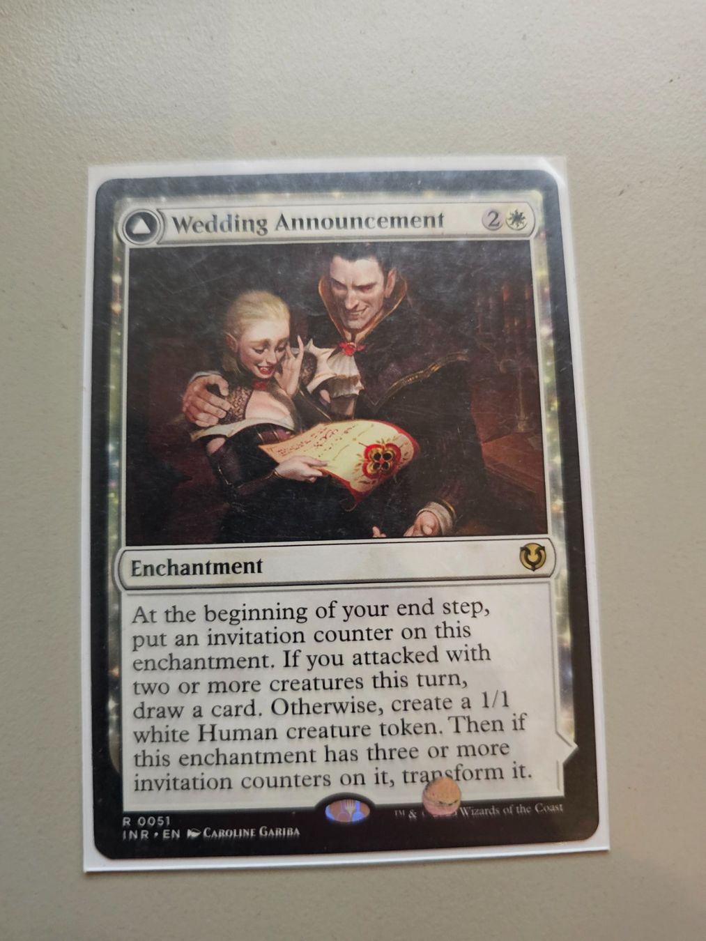 Magic The Gathering Sammelbilder & Trading cards: Magic the Gathering: Wedding Announcement – Neu (gemäss Beschreibung) aus Läufelfingen von struuub92