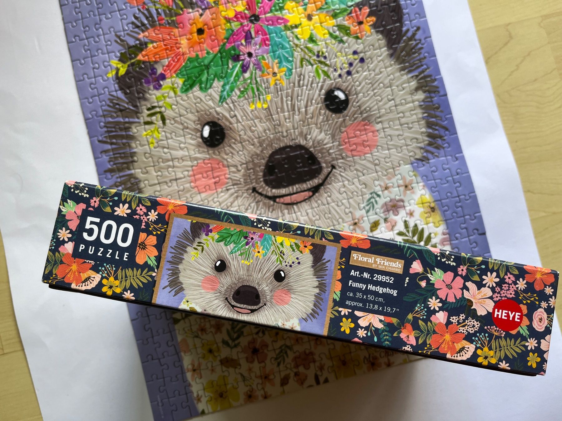 Heye Puzzles: Heye Puzzle Funny Hedgehog – Gebraucht aus Zürich von Gurkis 2