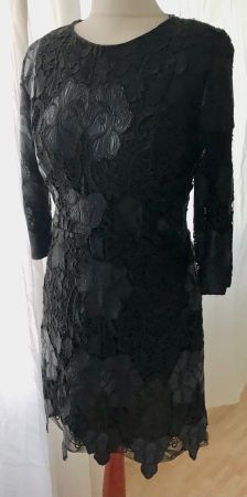 Elegantes Balandi Kleid, Dress, Mini-Kleid, S / 36 schwarz