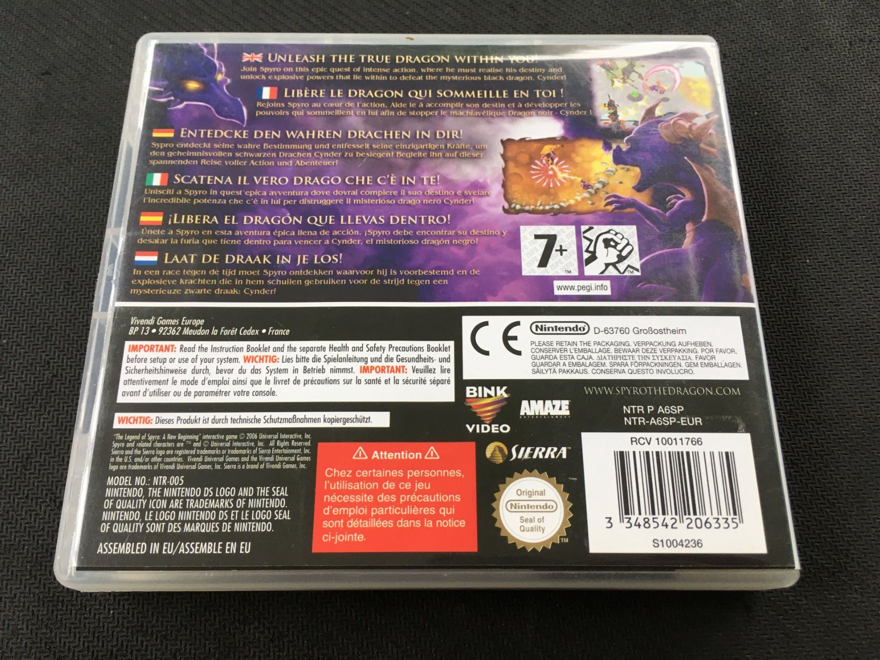 Nintendo Giochi: Spyro A new Beginning - Nintendo DS – Usato da St.Gallen venduto da Punktchen01 1