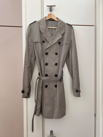 Emporio Armani Trenchcoat – Grösse 48 – Made in Italy