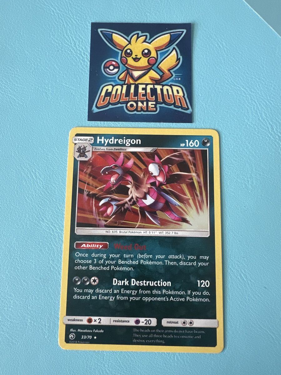 Pokémon Sammelbilder & Trading cards: Pokemon Hydreigon 2018 Holo ultra cool – Gebraucht aus Lommiswil von CollectorOne