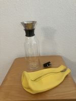 Eva Solo Karaffe, gelb, mit Anzug, neuwertig