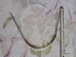 Stricknadeln 4mm 81cm Rundstricken Alu