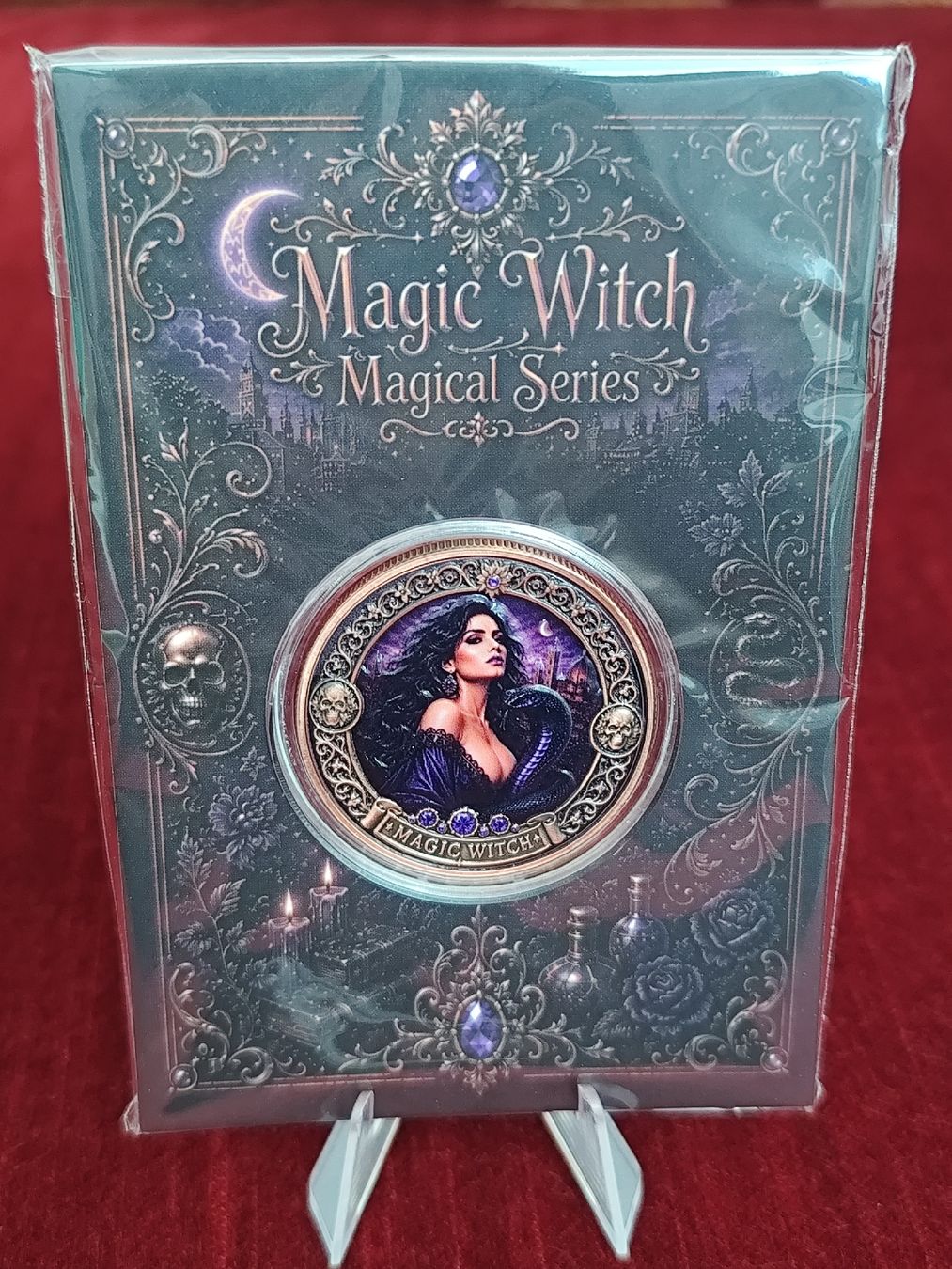 Tutti le monete: 1 OZ Kupfermünze Magic Witch – Nuovo e nell'imballaggio originale da Diepoldsau venduto da Unique-Coins 1