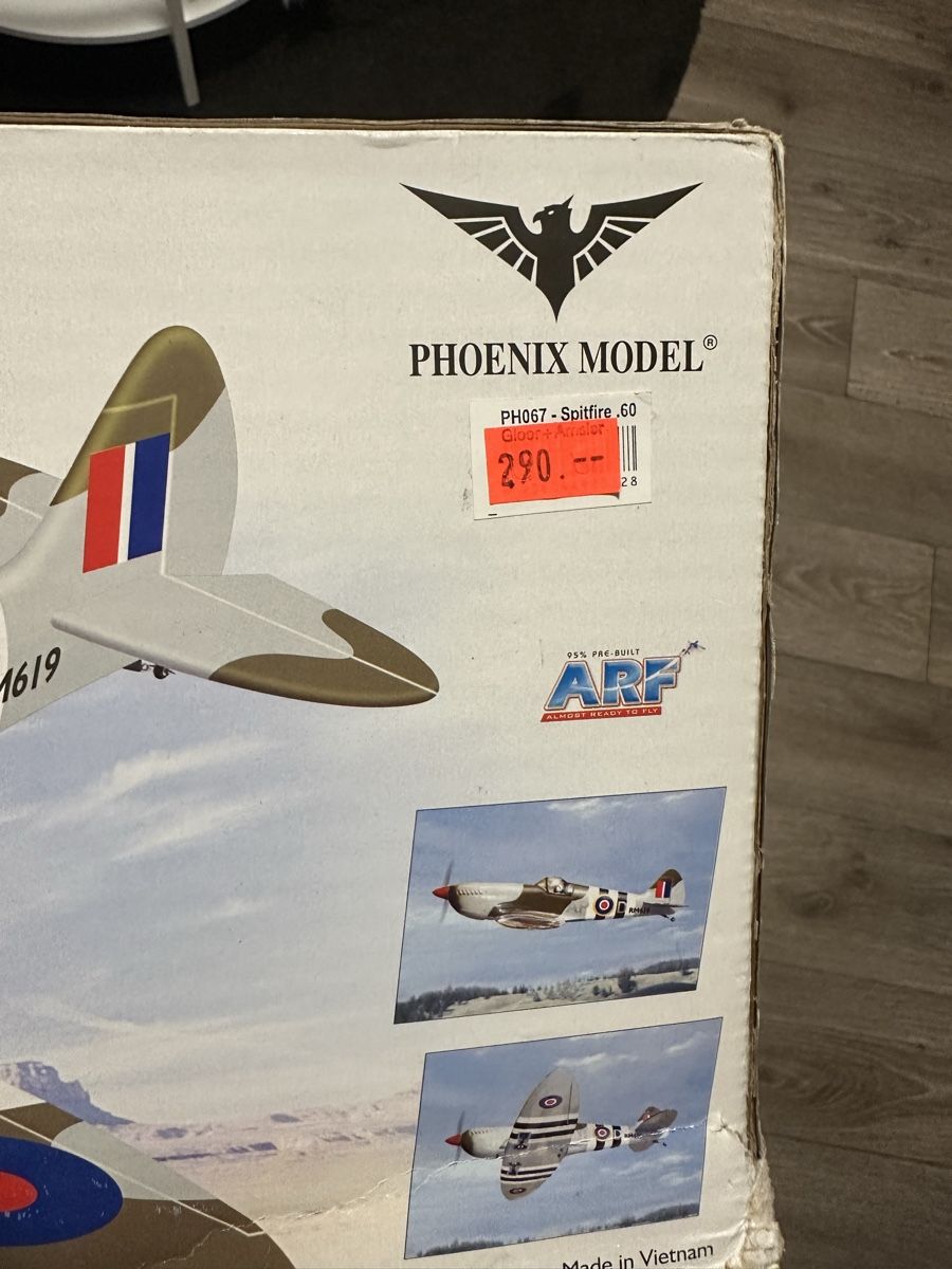 RC Modellbau: Phoenix Spitfire – Neu und originalverpackt aus Rechthalten von Cardinal6 1