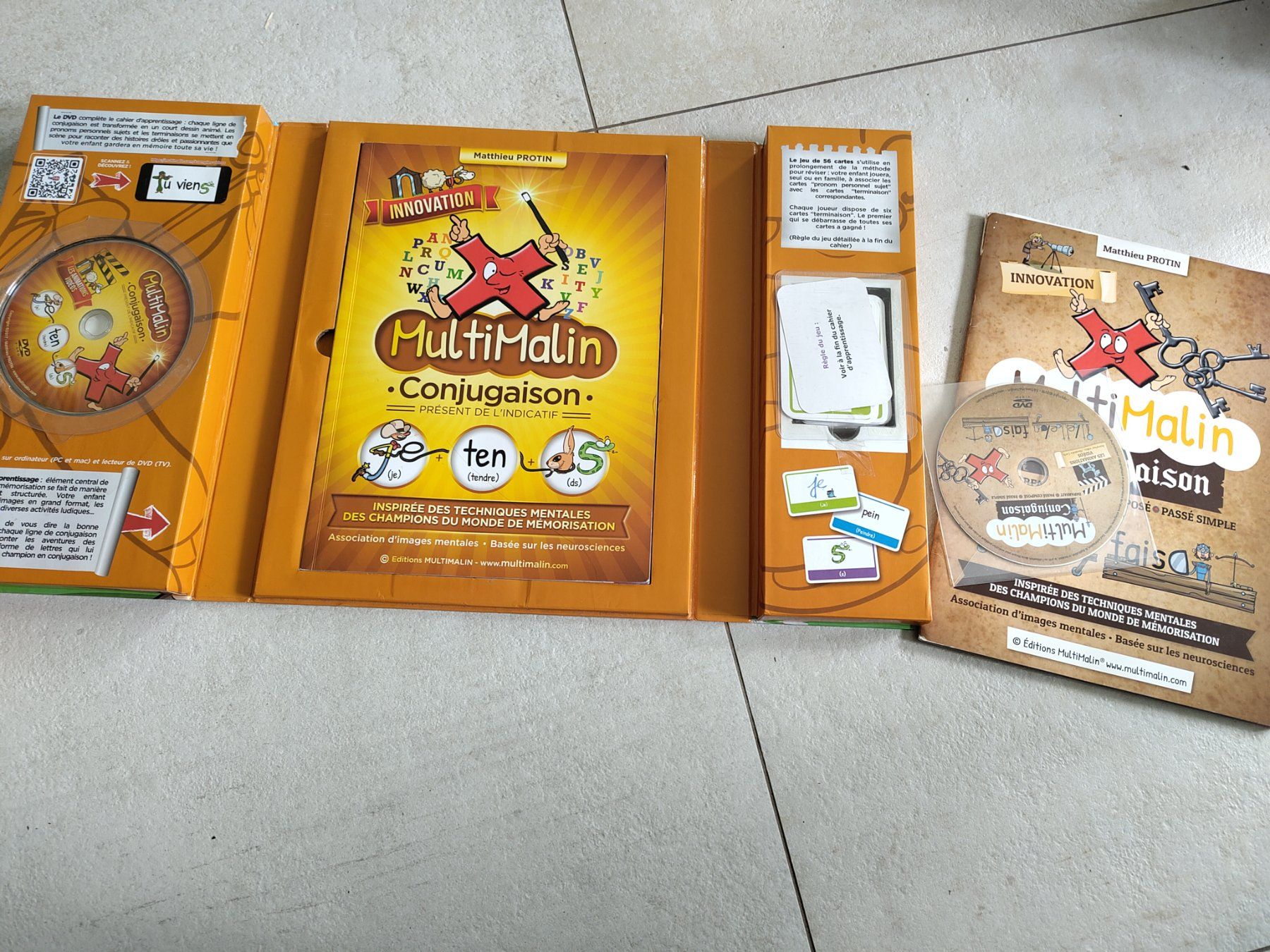 Giochi: Jeu éducatif MultiMalin Conjugaison pour enfants – Usato da Petit-Lancy venduto da chevalier 1