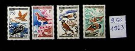 ST PIERRE-ET-MIQUELON SÉRIE DE TIMBRES NEUFS** 1963 /AT47