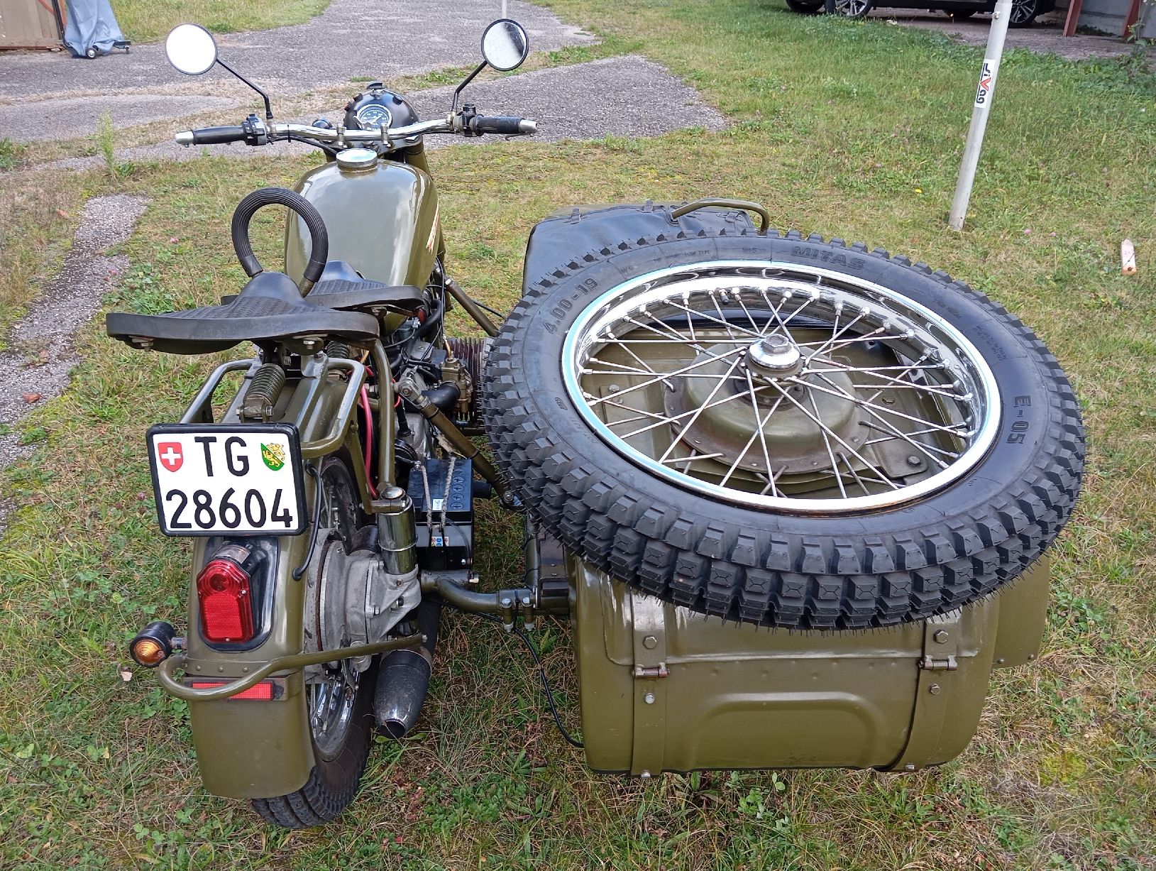 Sidecar: ChangJiang 750 sidecar/Seitenwagen – Usato da Matzingen venduto da Saja5 2