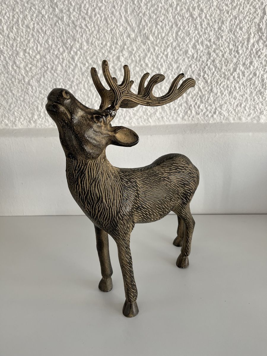 Sculture & Statue: grosser Hirsch aus Aluminium – Usato da Wetzikon ZH venduto da seli03 1