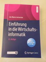 Einführung ind die Wirtschaftsinformatik, 13. Auflage